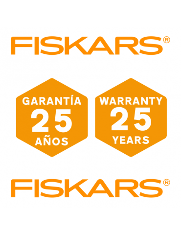 Fiskars Warranty 25 years