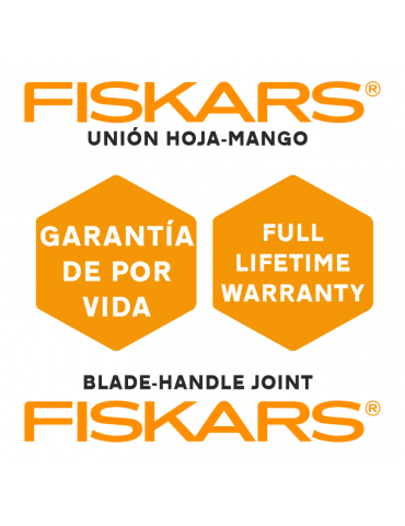 Garantía hachas Fiskars