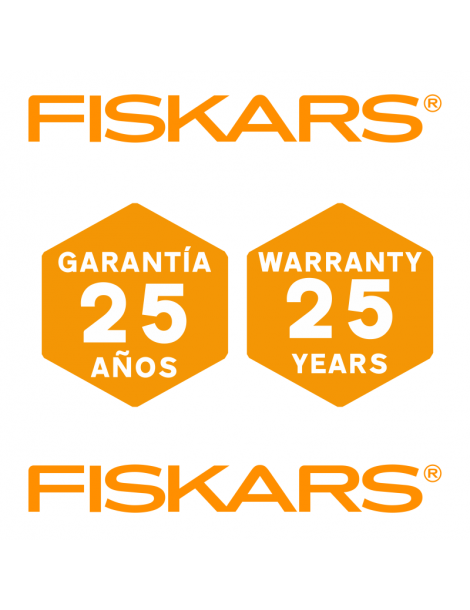 Rake de Xact Fiskars Garantia