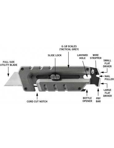 Outil de coupe multi-outils Gerber Prybrid Utility