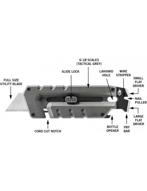 Cutter multiherramienta Gerber Prybrid Utility tool Cutter multiherramienta Gerber Prybrid Utility tool