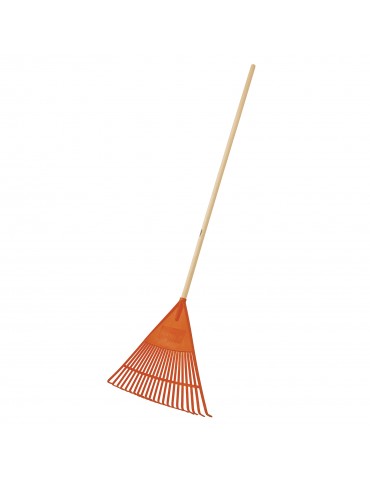 Flexible leaf broom with...