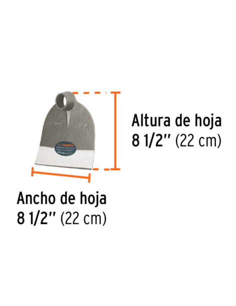 Azada no3 com cabo de fibra Truper - 4 Azada no3 com cabo de fibra Truper - 4