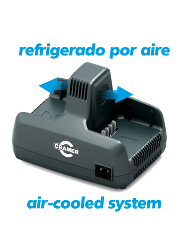 Cargador doble baterias Cramer 82V