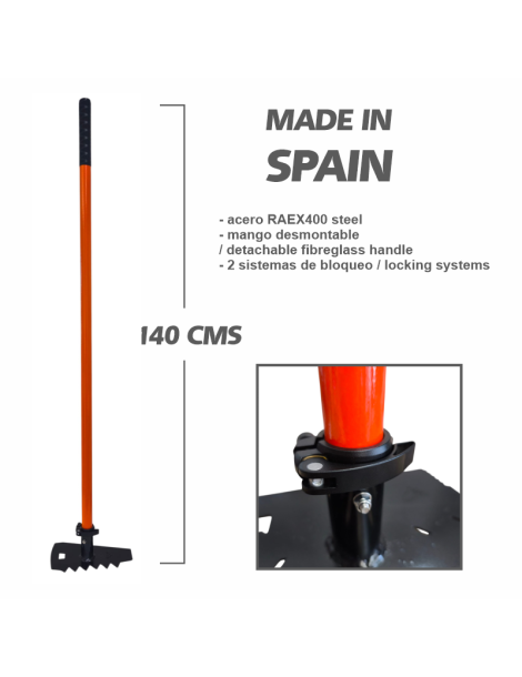 Outil de forêts Rake